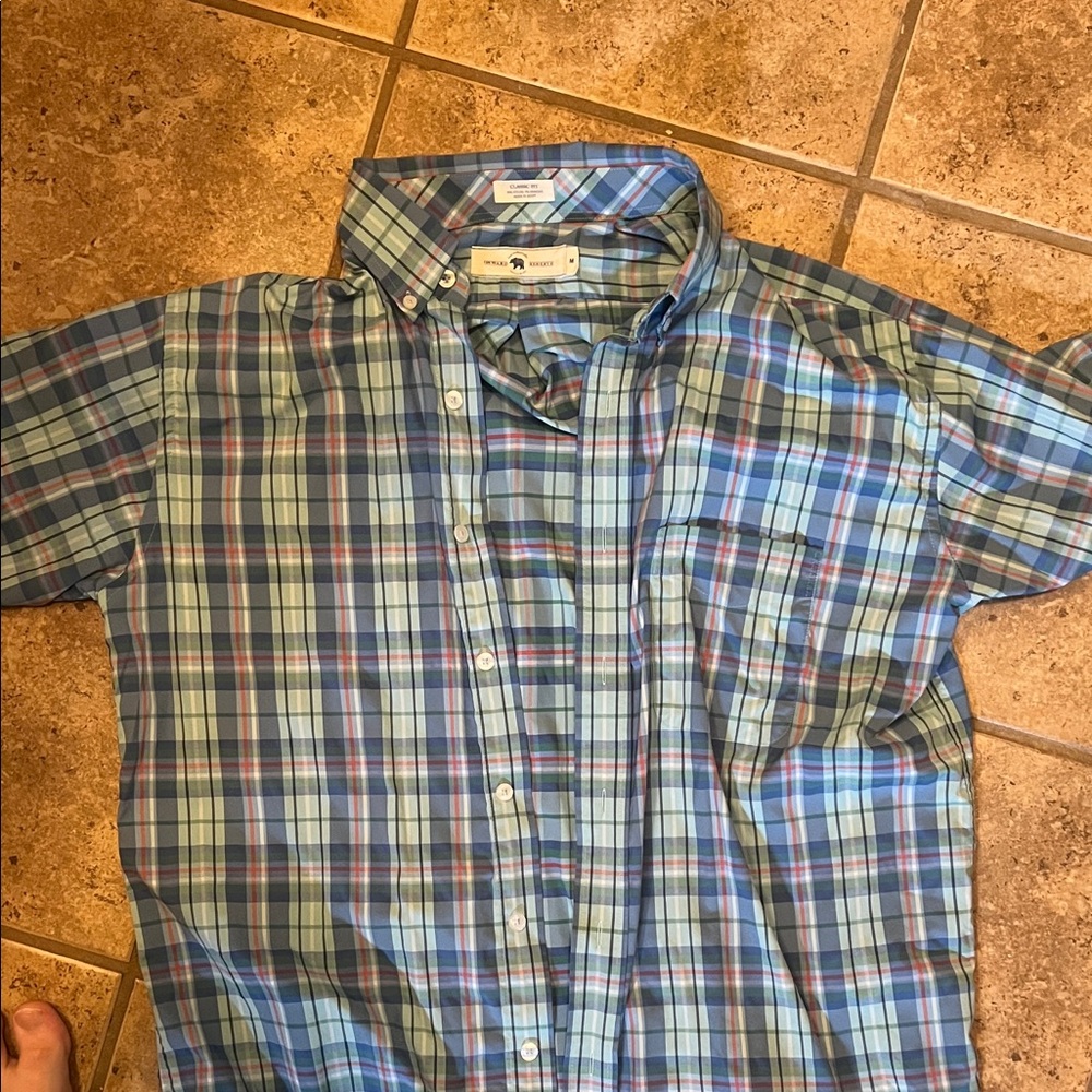 Onward Reseve Multicolor Plaid Button Down Shirt